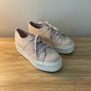 Superga Platform lilac‎ Sneakers